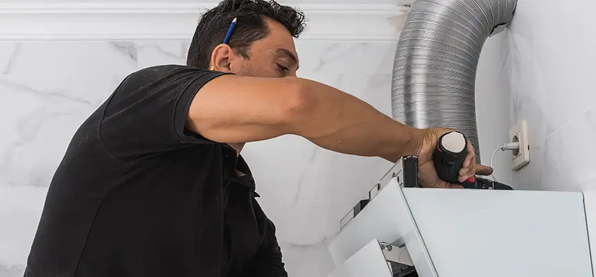 Precision In-wall Dryer Vent Cleaning & Rerouting Corrections in West Melbourne, FL